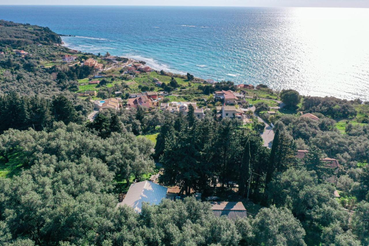 Ferienwohnung Amaryllis Seaview House By Guestcorfu Paramonas  Exterior foto
