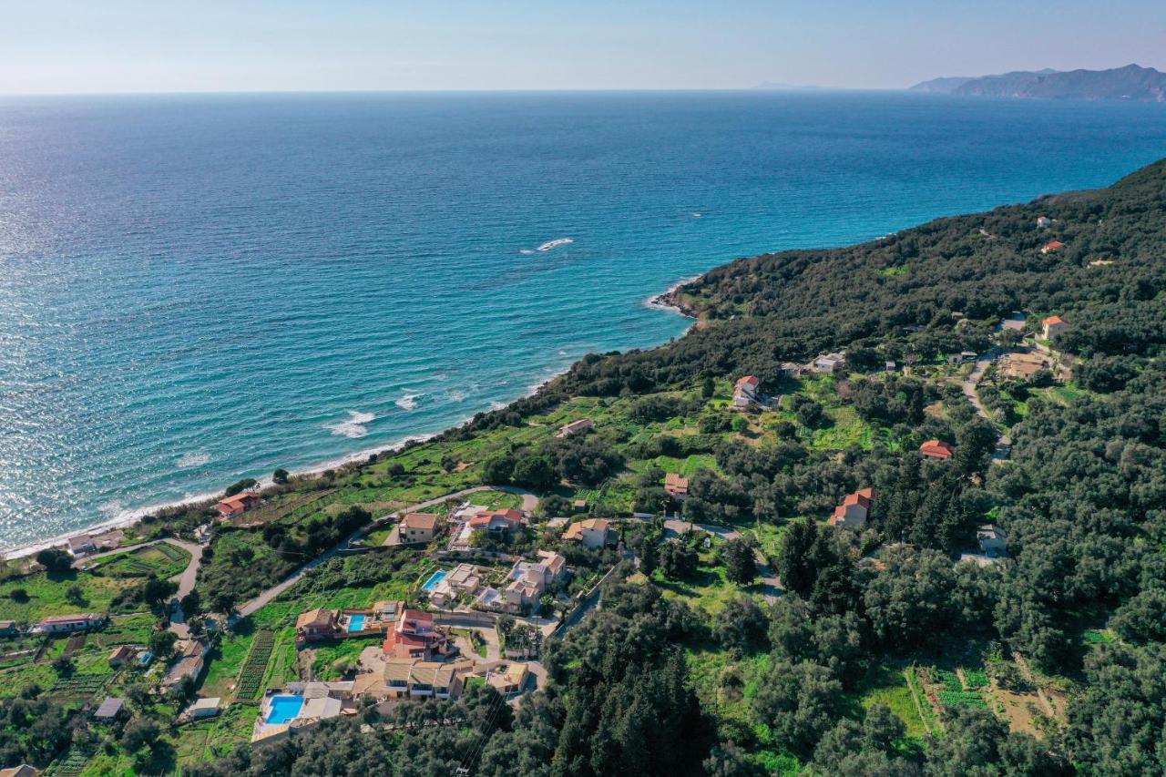 Ferienwohnung Amaryllis Seaview House By Guestcorfu Paramonas  Exterior foto